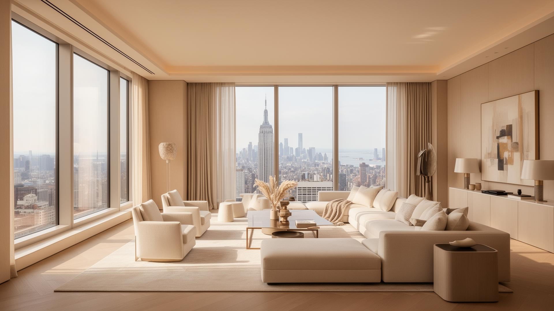 Modernes Premium-Apartment mit Skyline-Blick